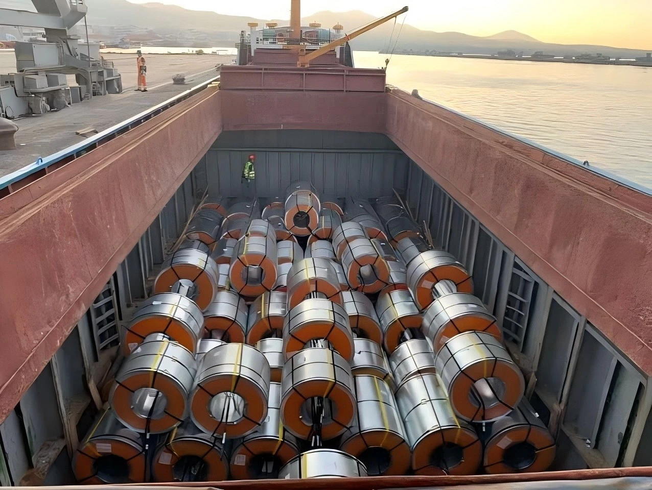 Shipping pic of Luzhen-premium steel company Shipping pic of Luzhen-premium steel company